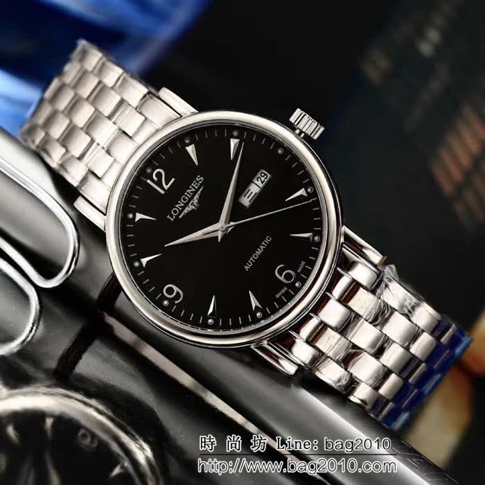 LONGINES浪琴 全自動機械 男士腕表 WSS0242